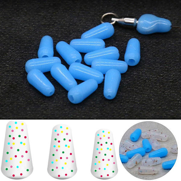 fiske Anti-snurring Bean Carp Fishing Space Bean L-10mmspeckles