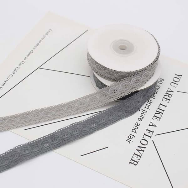 50Yards elastiskt band Spets Stretch Trims GRÖN Green