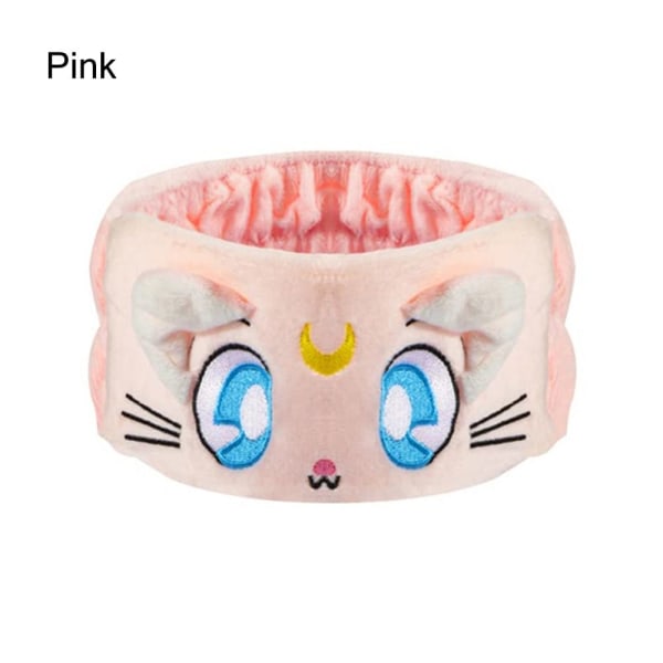 Makeup Spa Pannebånd Sailor Moon ROSA ROSA Pink