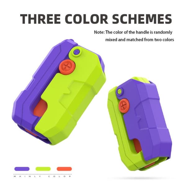 Gravity Carrot Toy Decompression Toy GRØNN green
