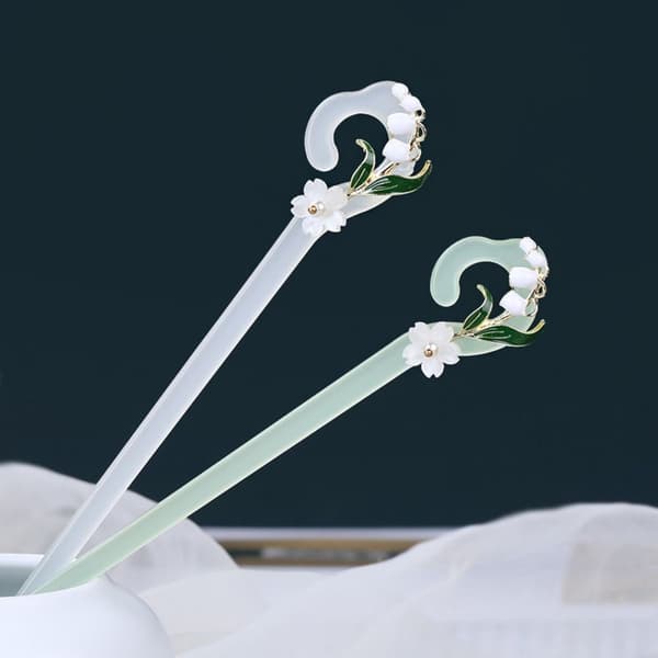 Hårspenne Blomster Form SETT1 SETT1 SET1