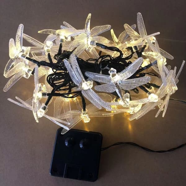 Dragonfly String Lights Fairy Light VIT LJUS VIT LJUS white light
