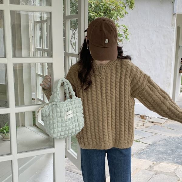 Pieni Kangaskassi Shopper Kukkaro BEIGE Beige