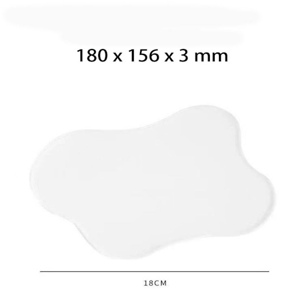 2stk Irregular Coasters Cup Matter MULTICOLOR multicolor