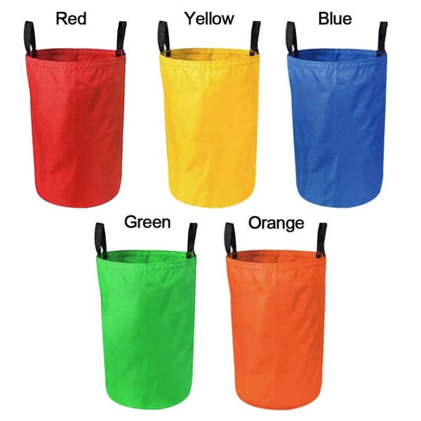 Sack Race Bag Familj Sack Racing Spel ORANGE Vuxen Vuxen orange adult-adult