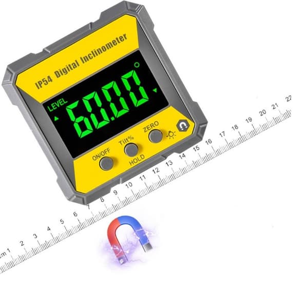 Digital nivåvinkelmåler Digital inklinometer skråvinkelmåler