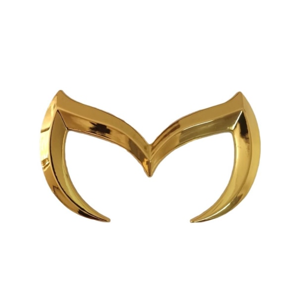 Emblem Bil Klistermærke GULD Gold