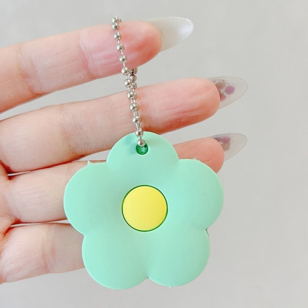 5 Stk Key Caps Dekker Tags Key Ring Cap GRØNN Green