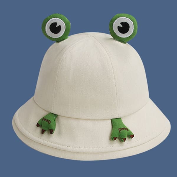 Sød Hat Frog Bucket Hat GRØN Green