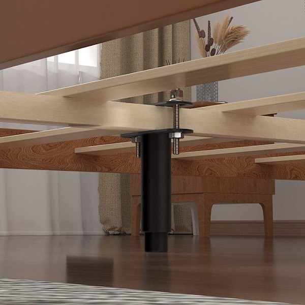 1/2 Stk Justerbar Møbel Ben Højde Kontrol SORT 2 STK 2 STK black 2pcs-2pcs