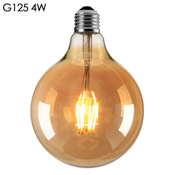 Vintage Retro Bulb Filament G125 4W G125 4W G125 4W
