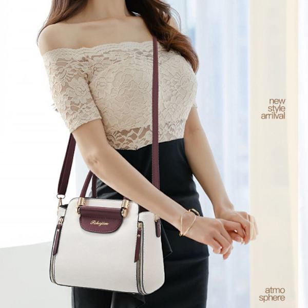 Axelväska Messenger Bag BURGUNDY Burgundy