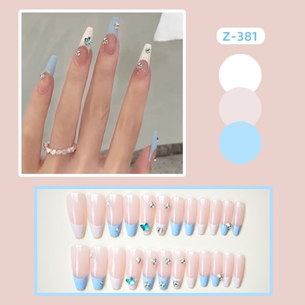 Ballerina False Nails Fake Nails Z-57 Z-57 Z-57