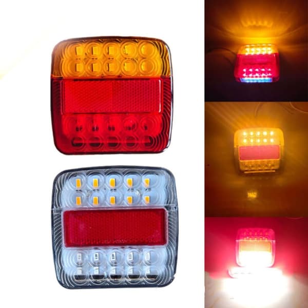 Trailer Bakljus LED Bakljus RÖD red