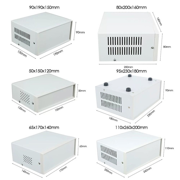 Indkapsling Project Case Junction Box 80X200X160MM 80x200x160mm