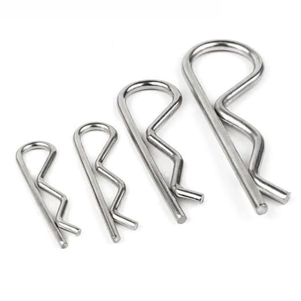 24 stk. Sortiment af Splints, Wave R-klips, Sikrings Splints
