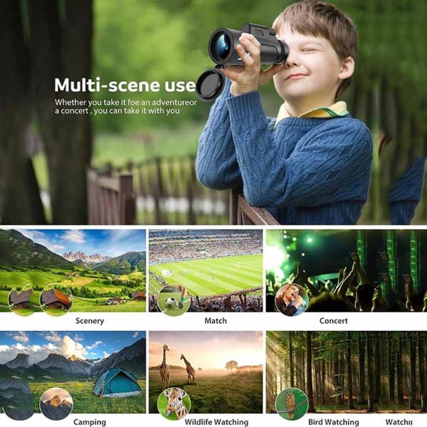3st HD Monocular Telescope Handheld Telescope High-Power