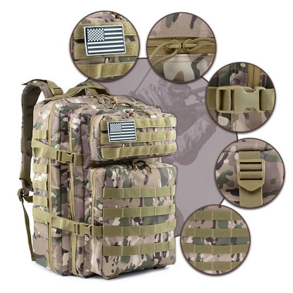 Militær Taktisk Rygsæk Army Molle Taske MILITARY GREEN