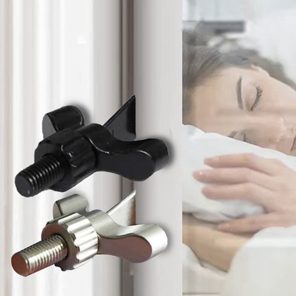 Dørlås Dørstopper SORT black
