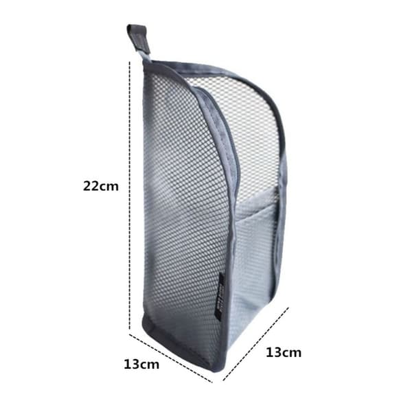 Makeup Brush Bag Kosmetikkveske HVIT White