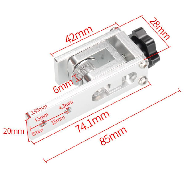 Ender 3 strammer 3D X-akse remstrammer opgradering