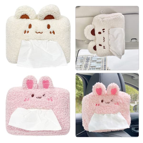 Car Tissue Box Tissue Holder ROSA Pink