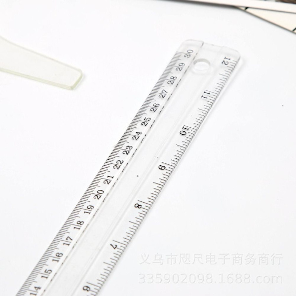 T-Square-linjal Gradert T-Ruler Inch Metrisk T-Square