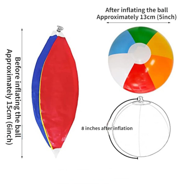 2/4 stk oppustelige balloner Vandspilsballon 2STK-36CM 2pcs-36cm