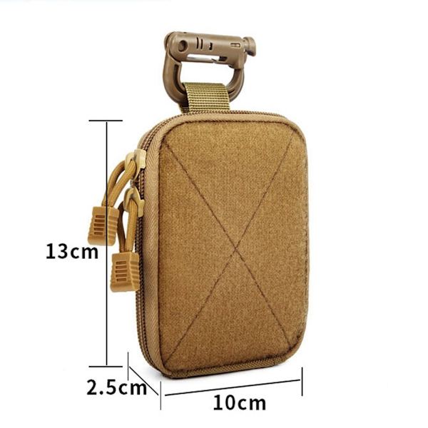 Tactical Bag Outdoor Wallet KHAKI Khaki