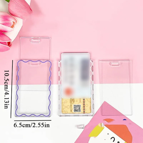 Kpop Fotokort Holder Idol Kort Holder PINK pink