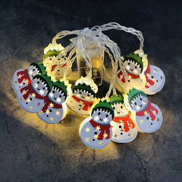 LED-julelys, trelyktstripe 2 2 2