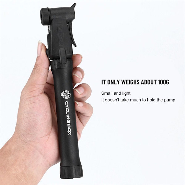 MTB Bike Pump Däck Ballon Inflator 80PCI MED FÄSTE 80PCI 80PCI With bracket