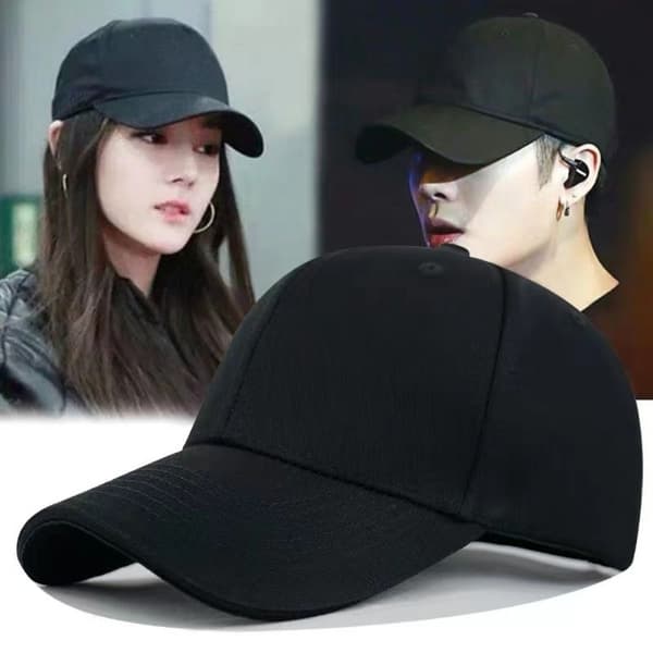 Baseballkasket Visired Cap SORT Black