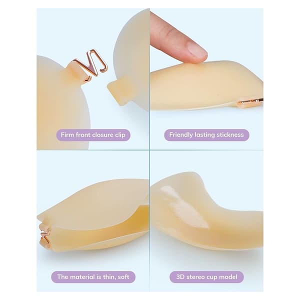 Sticky BH Stroppløs Backless Bras AB AB AB