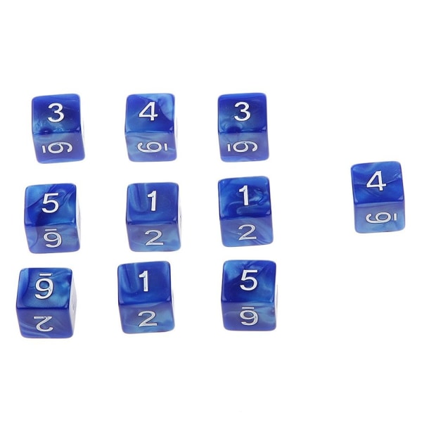 10 kpl / set DND Dice Polyhedral Noppa STYLE 01 STYLE 01 Style 01