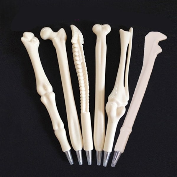 5/6 STK Kulepenn Gel Pen SORT BLEKK-6 STK SVART BLEKK-6 STK Black Ink-6PCS