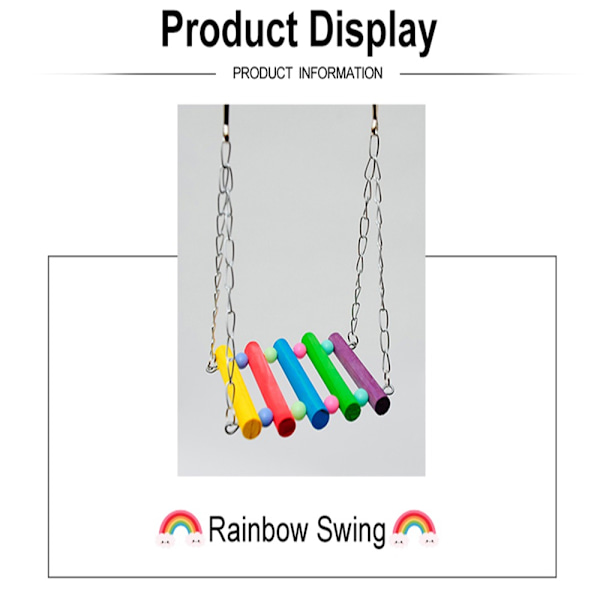 Papukaijalelut Lemmikkilintukeinu MULTICALOUR MULTICOLOUR Multicolour