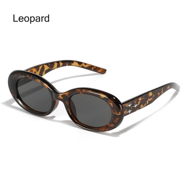 Star Solglasögon Rektangel Solglasögon LEOPARD LEOPARD Leopard