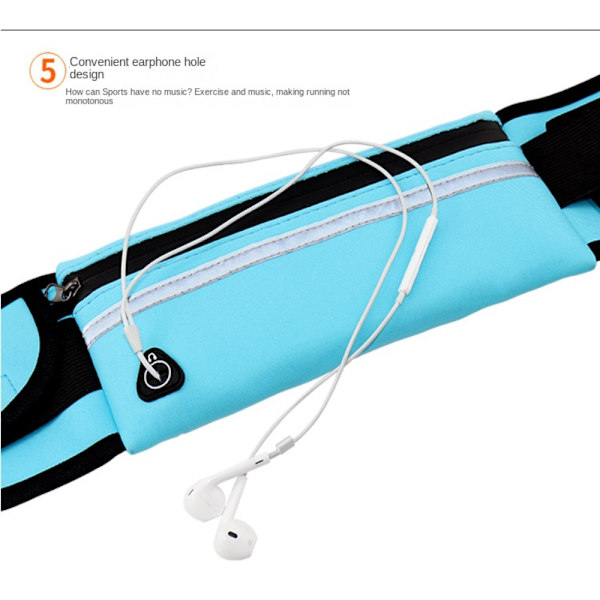 Bum Bag Sport Midjevesker ROSE RED Rose Red