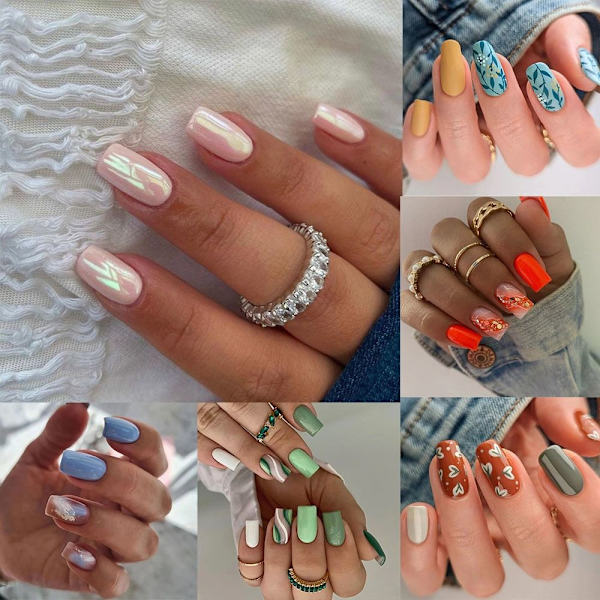 Falska naglar Fake Nials W1402 W1402 W1402
