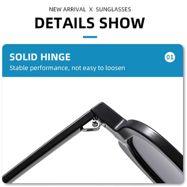 Anti-Blue Light Glasses Overdimensjonerte briller 3 3 3