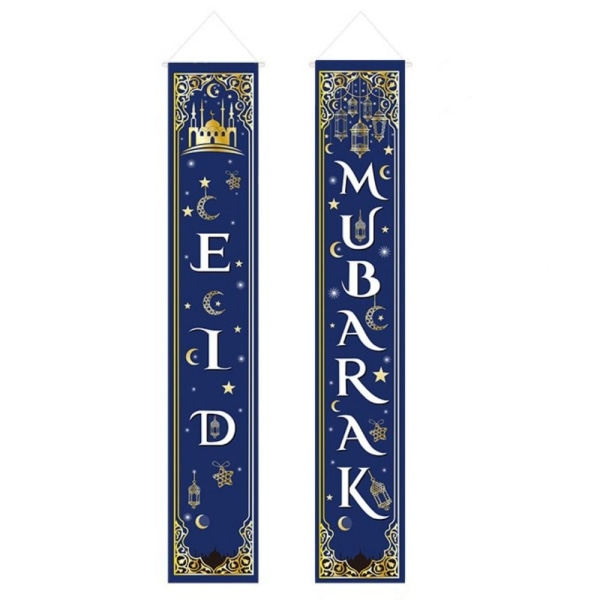 Eid Mubarak Dørbanner Ramadan Dekoration