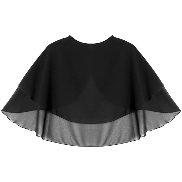 Sommerkapper Langt Sjal SORT black