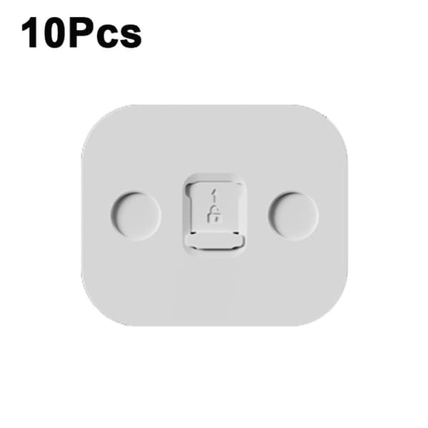 10st Socket Pluggar Protector Plug Guard Socket Plast Säkerhet EU