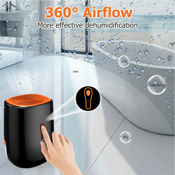 800ML Lufttørrer Fugtabsorption EU STIKKONTAKT