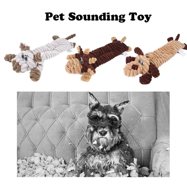 Pet Sounding Toy Dog Chew Piper Leksaker PIG