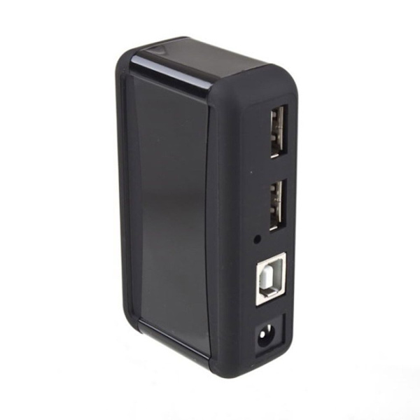 7-portars USB laddare HUB Multi USB laddstationsdocka white