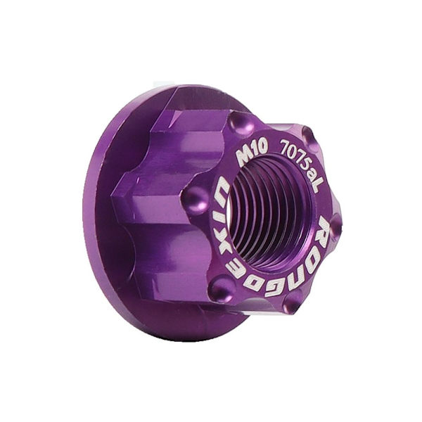 Kukkarumpumutteri M10 mutteri PURPLE 2KPL 2KPL Purple 2Pcs-2Pcs