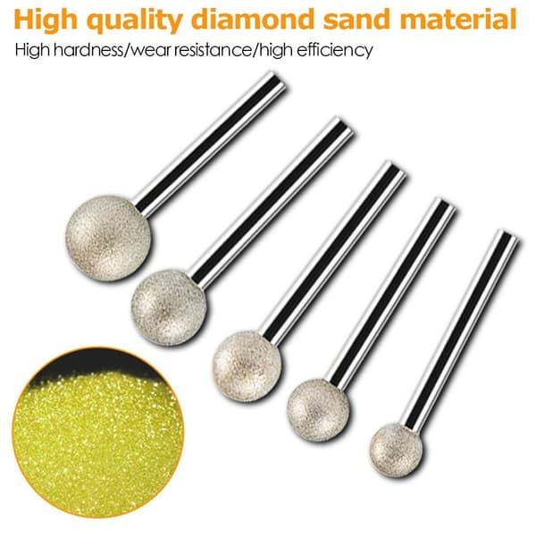 20 kpl timanttihiomapää 6 mm 6mm
