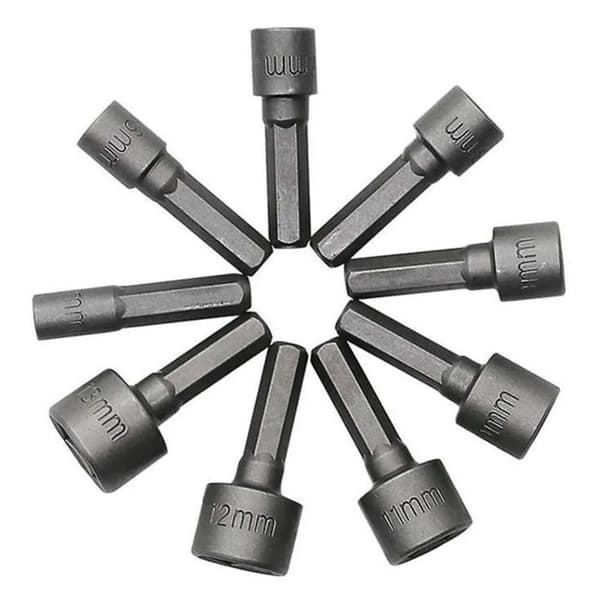 9/14 kpl Hex SocketS holkkisuuttimet mutteri 9 kpl 9 kpl 9pcs